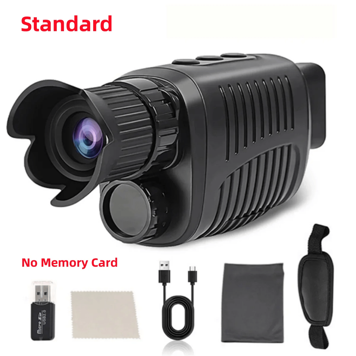 Cat Shop Boys - Monocular Night Vision Device 1080P HD Infrared Camera 5X Digital Light Zoom Hunting Telescope Outdoor Search Full Darkness 300m