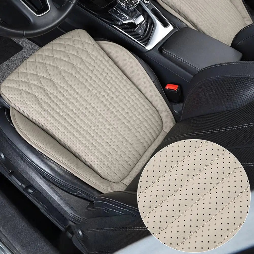 Cat Shop Boys - New Front Car Seat Cover PU Leather Cars Seat Cushion Protector Automobiles Universal Mat Chair Seat Car Auto Pad Accessories