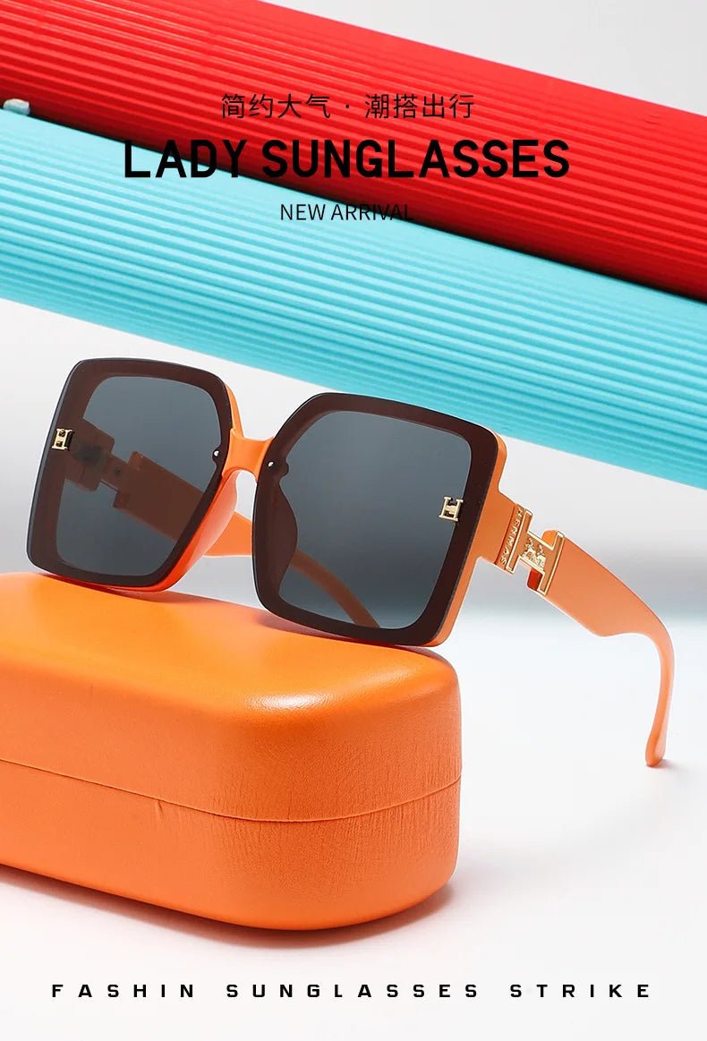 Cat Shop Boys - New Luxury Sunglasses for Women and Men Designer Famous Brand Glasses Square Stylish Trend Eyewear UV400 Gafas De Sol