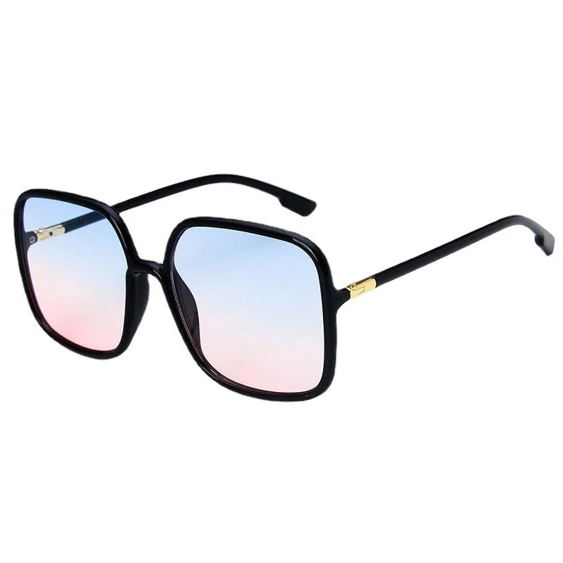 Cat Shop Boys - New Oversized Square Sunglasses Fashion Square Women's Eyewear Men's Outdoor Driving Sun Shading Glasses UV400 Gafas De Sol