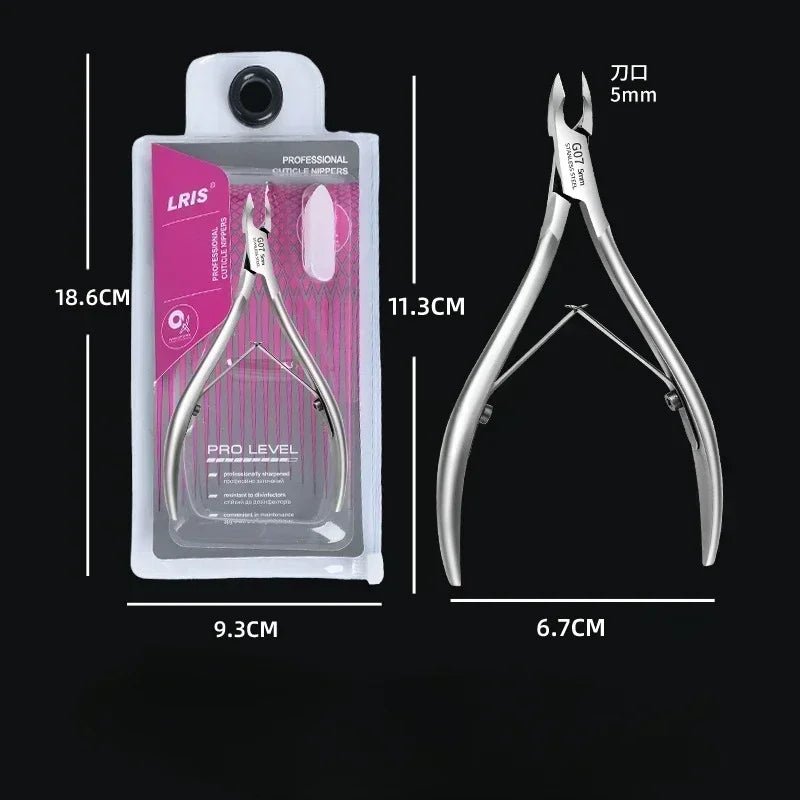 Cat Shop Boys - New Stainless Steel Cuticle Trimmer Professional Nail Nipper Remover for Fingernails Маникюрн Товары Toenails Dead Skin Uñas