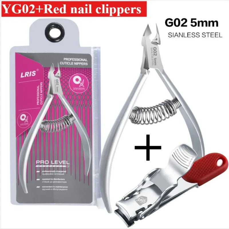 Cat Shop Boys - New Stainless Steel Cuticle Trimmer Professional Nail Nipper Remover for Fingernails Маникюрн Товары Toenails Dead Skin Uñas