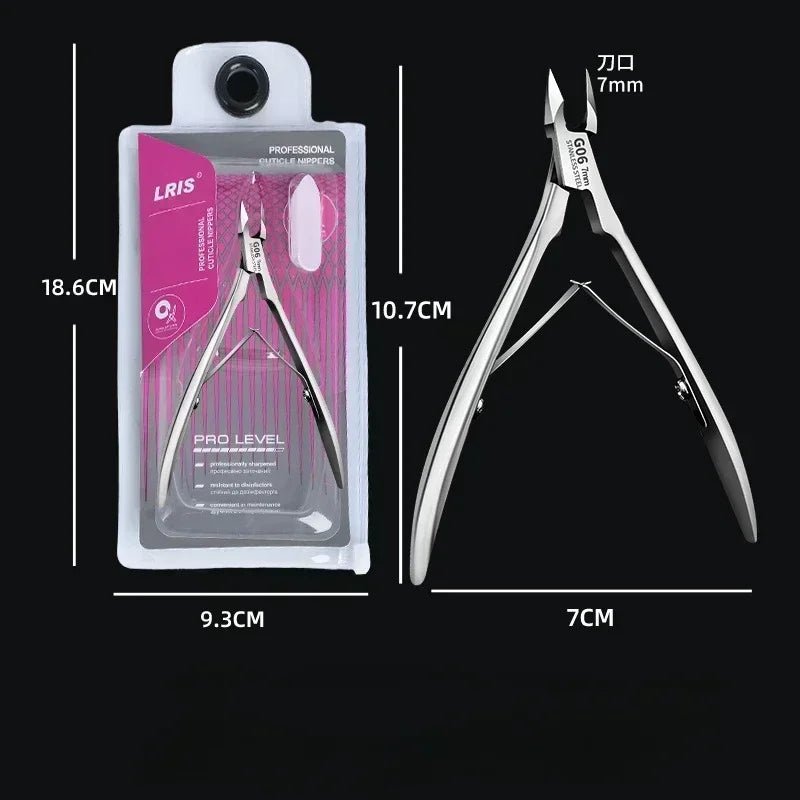 Cat Shop Boys - New Stainless Steel Cuticle Trimmer Professional Nail Nipper Remover for Fingernails Маникюрн Товары Toenails Dead Skin Uñas