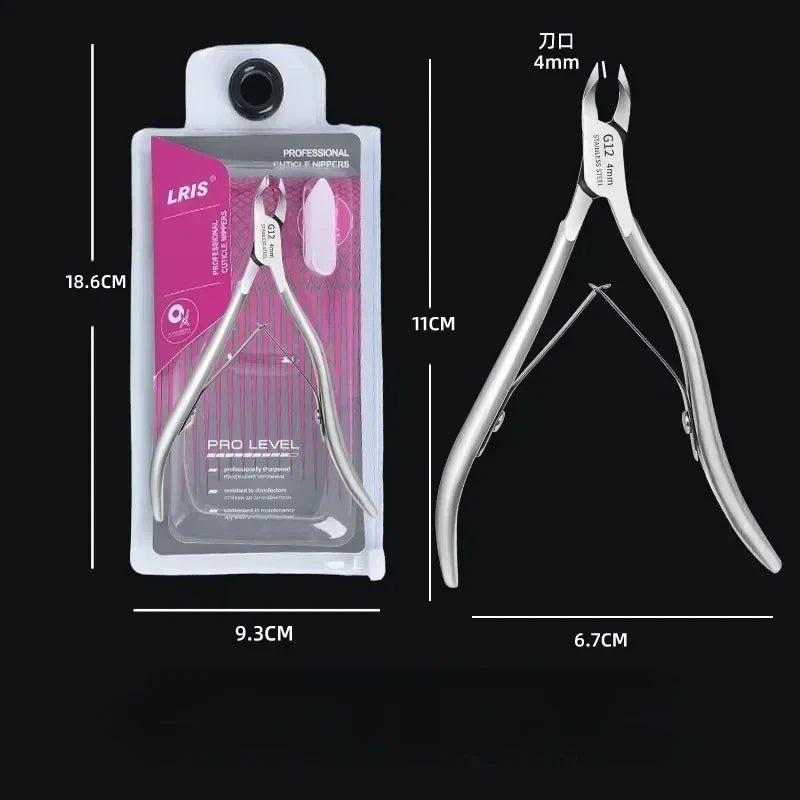 Cat Shop Boys - New Stainless Steel Cuticle Trimmer Professional Nail Nipper Remover for Fingernails Маникюрн Товары Toenails Dead Skin Uñas