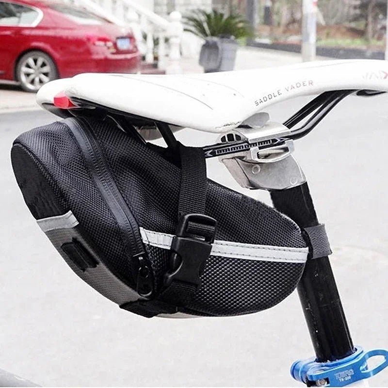 Cat Shop Boys - Nylon Bicycle Bag Waterproof Mountain Bike Saddle Storage Seat Rear Tool Pouch Outdoor Cycling Accessories