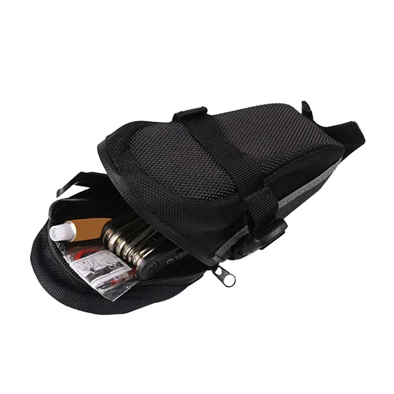 Cat Shop Boys - Nylon Bicycle Bag Waterproof Mountain Bike Saddle Storage Seat Rear Tool Pouch Outdoor Cycling Accessories