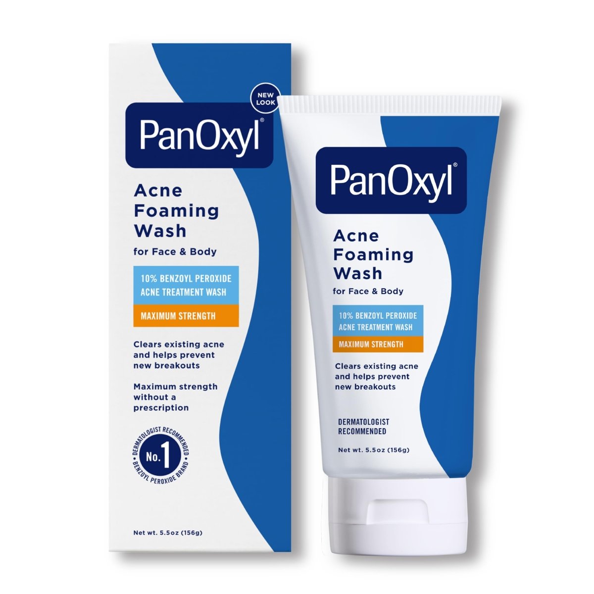 Cat Shop Boys - PanOxyl Acne Foaming Wash Benzoyl Peroxide 10% Maximum Strength Antimicrobial, 5.5 Oz