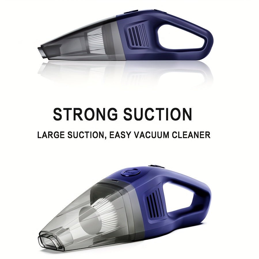 Cat Shop Boys - Portable Vacuum Cleaner Wireless Handheld Vacuum Cleaner for The Family Car, Powerful Suction USB Charging Mini Cleaning Vacuum Cleaner, Has a Variety of Accessories, Suitable for The Car, Home, Office And Other Slit Tools