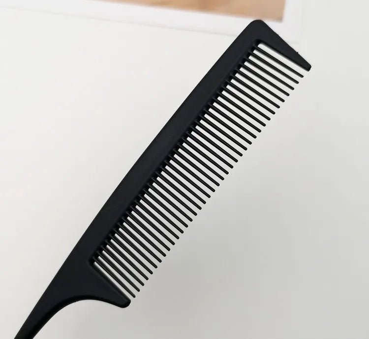 Cat Shop Boys - Professional Hair Tail Combs Stainless Steel Salon Cut Styling Comb Spiked Hair Care Styling Tools Barber Accessories Fine Teeth