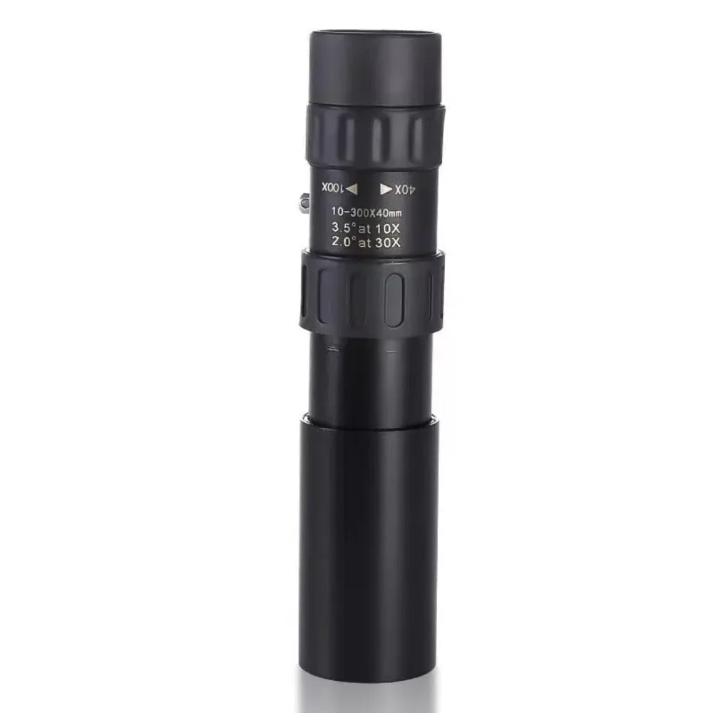 Cat Shop Boys - Professional HD Monocular Telescope 10 - 300x Zoom Long Range Portable for Hunting and Outdoor Activities