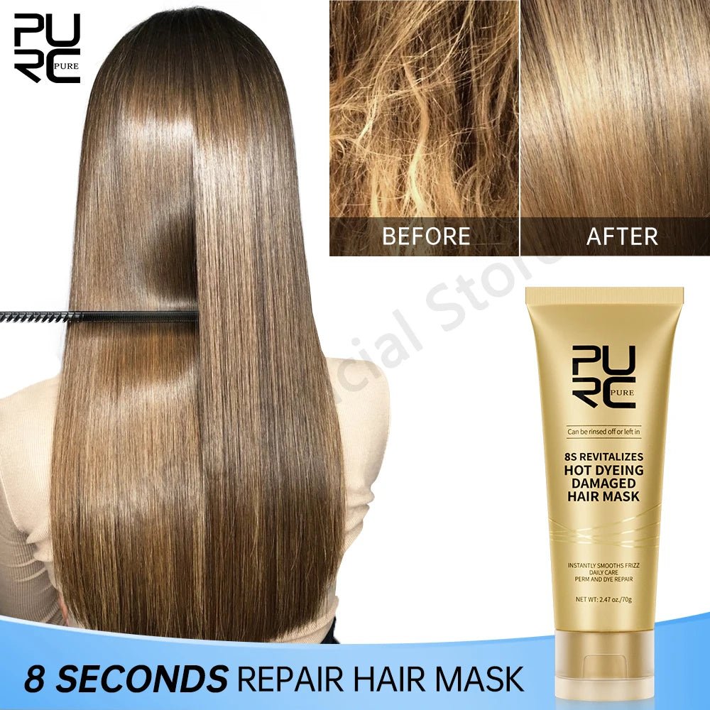 Cat Shop Boys - PURC 8 Seconds Hair Mask – Keratin Treatment for Damaged Hair