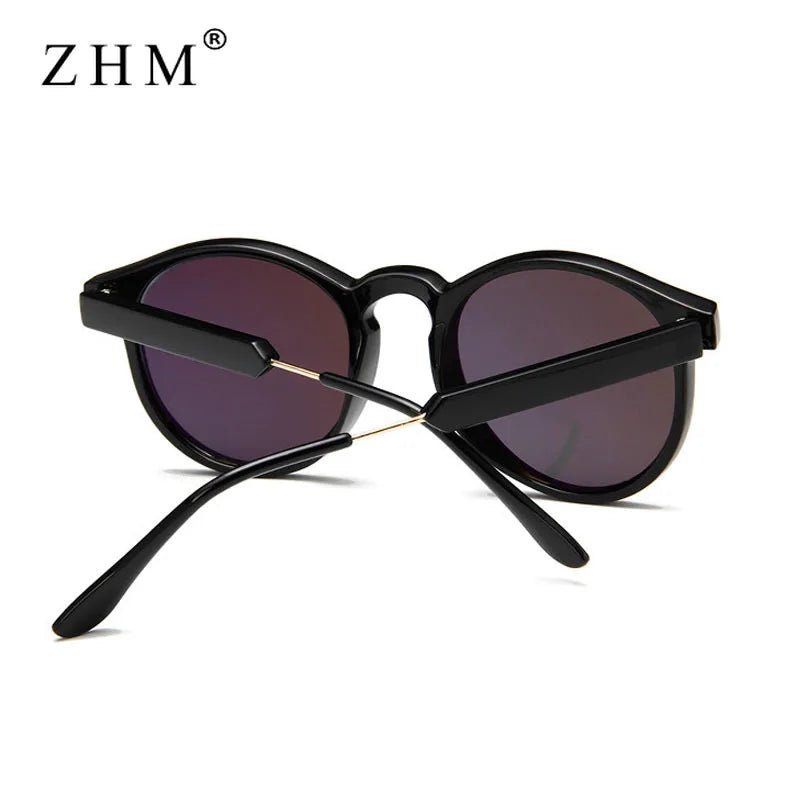 Cat Shop Boys - Retro Round Sunglasses Women Men Brand Design Transparent Female Sun Glasses Men Oculos De Sol Feminino Lunette Soleil UV400