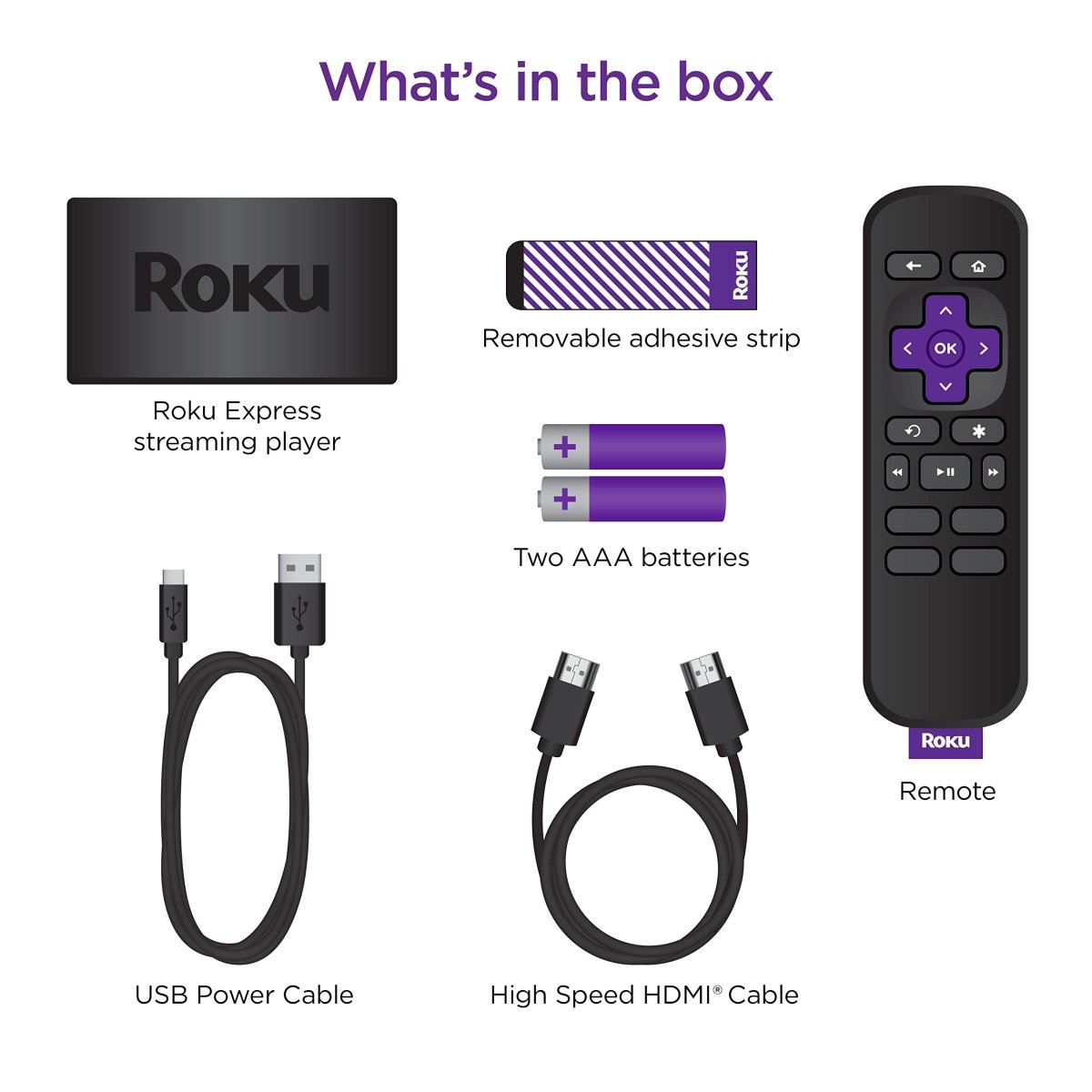 Cat Shop Boys - Roku Express | HD Roku Streaming Device with Standard Remote (no TV controls), Free & Live TV