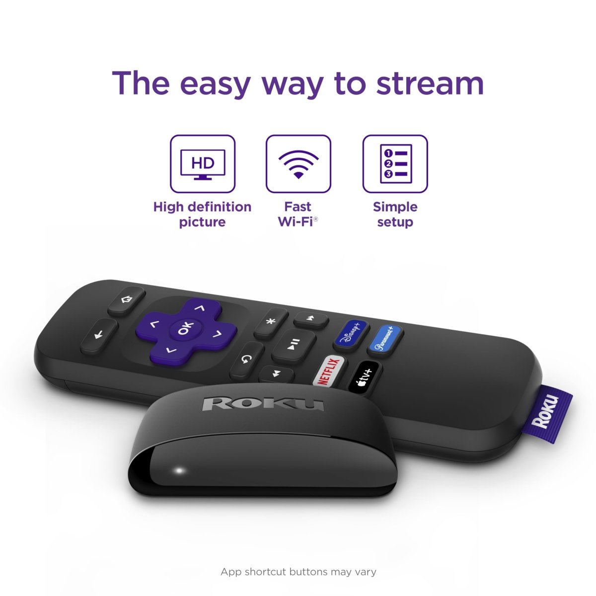 Cat Shop Boys - Roku Express | HD Roku Streaming Device with Standard Remote (no TV controls), Free & Live TV