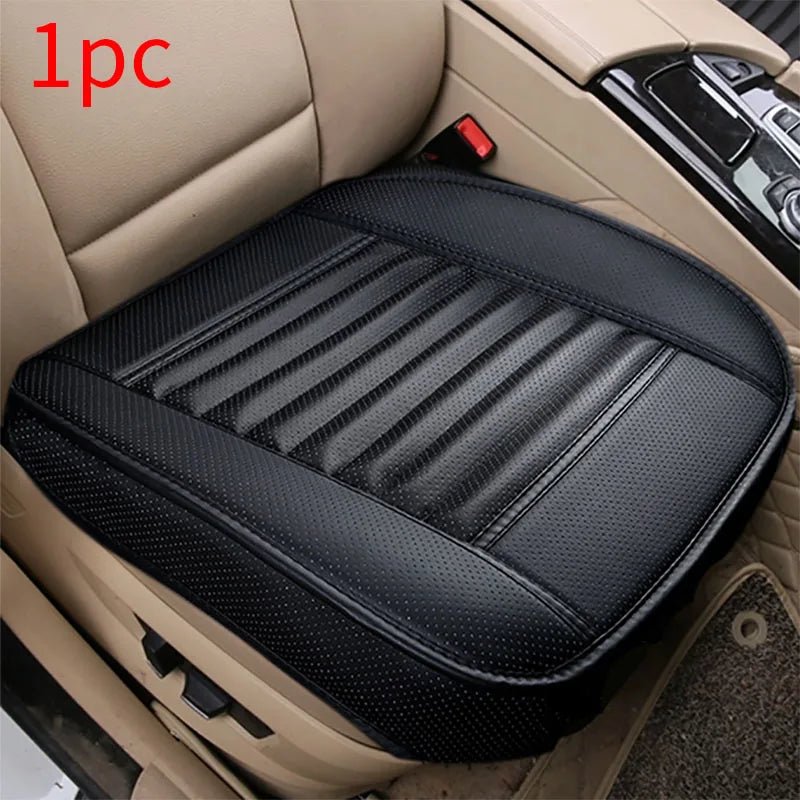 Cat Shop Boys - SEAMETAL Leather Seat Covers Car Cushion Four Seasons Automobiles Seat Cover Universal Pad Mats Protector for Car Seat