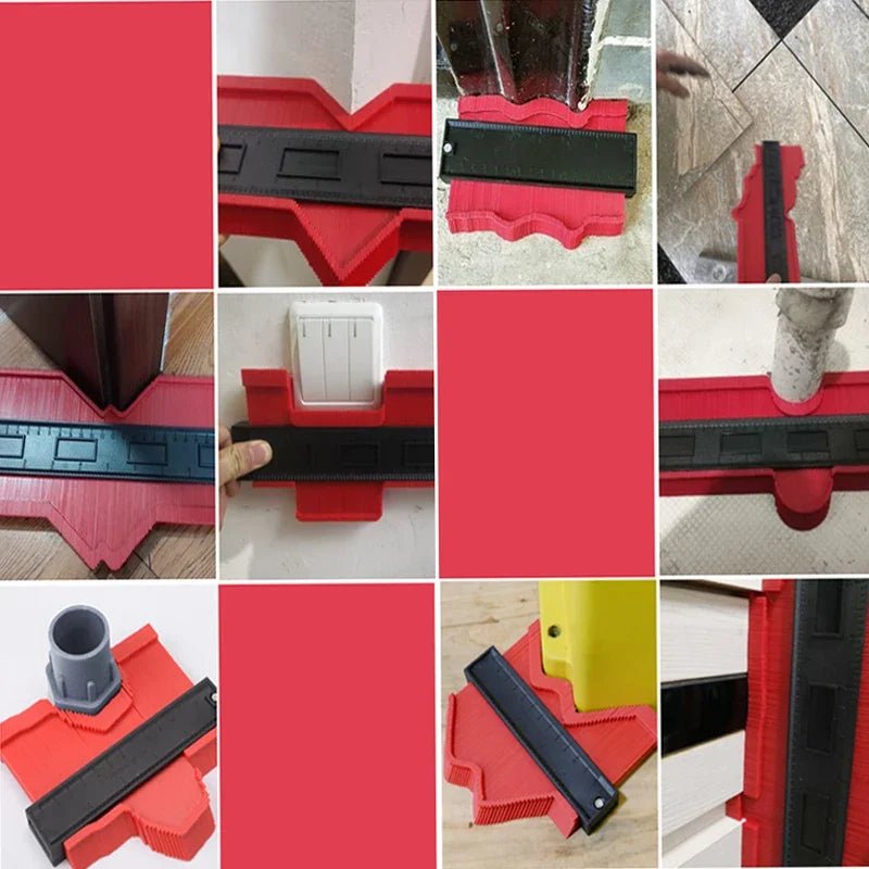 Cat Shop Boys - Shape Contour Gauge Duplicator Profile Measuring Tool Contour Duplication Gauge Contour Template Plastic Contour Copy Duplicator