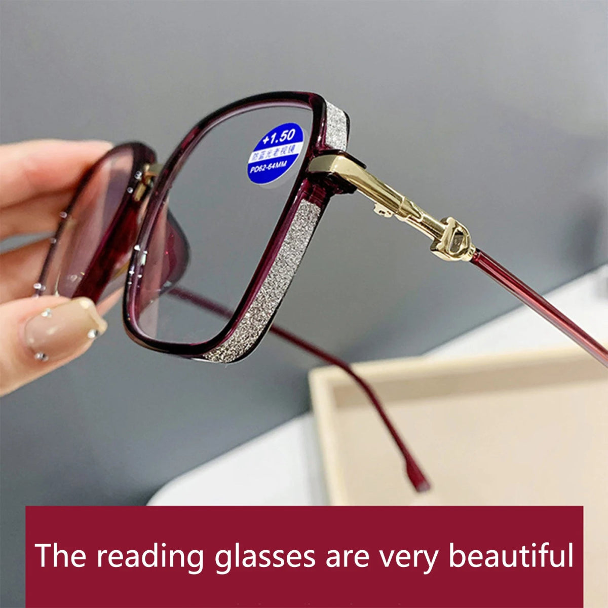 Cat Shop Boys - Shatar Reading Glasses Anti Blue Light High Grade Comfortable Elegant Temperament Presbyopia Glasses For Men And Women