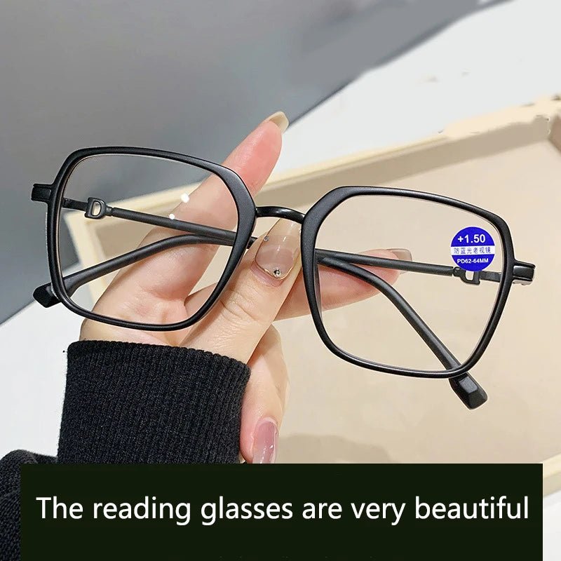 Cat Shop Boys - Shatar Reading Glasses Anti Blue Light High Grade Comfortable Elegant Temperament Presbyopia Glasses For Men And Women