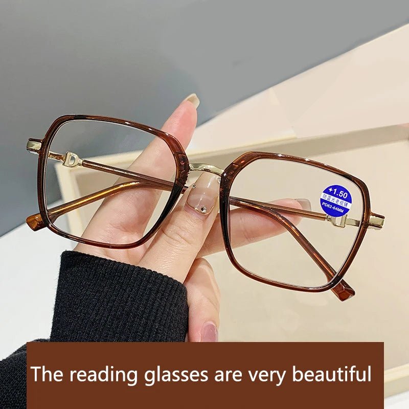 Cat Shop Boys - Shatar Reading Glasses Anti Blue Light High Grade Comfortable Elegant Temperament Presbyopia Glasses For Men And Women