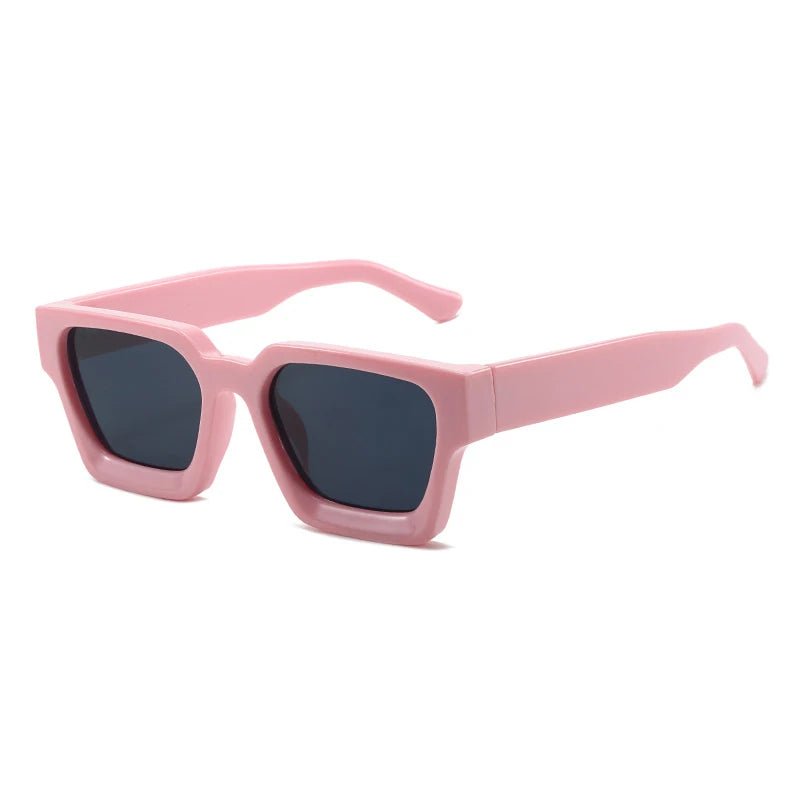 Cat Shop Boys - SHAUNA Ins Popular Women Square Sunglasses Retro Men Tinted Shades UV400