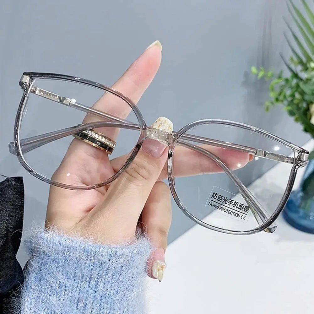 Cat Shop Boys - Shining Rhinestones Anti - Blue Light Reading Glasses Urltra - Light Eye Protection Men Women Elegant Comfortable Eyeglasses New