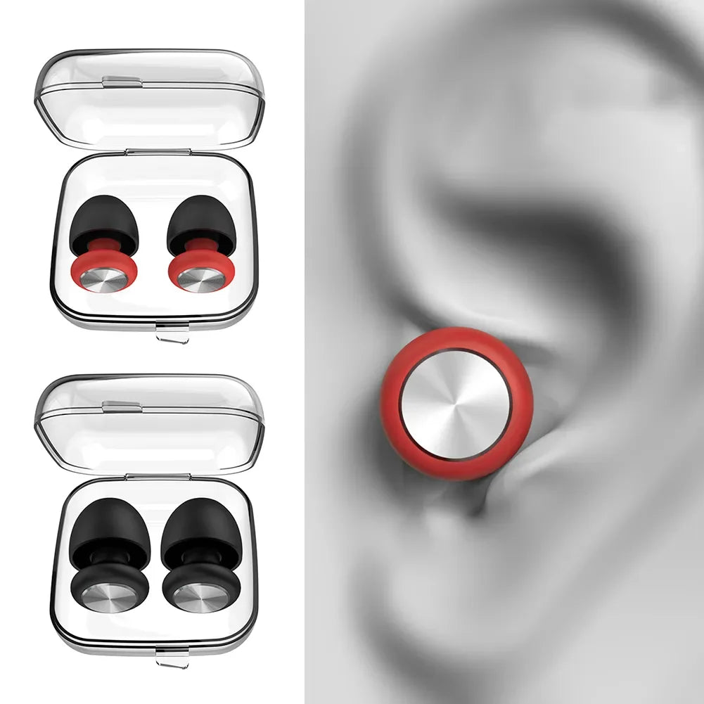 Cat Shop Boys - Silicone Soundproof Earplug Anti Noise Sleeping Ear Plugs Sound Insulation Noise Reduction Ear Protection Swimming Earplugs