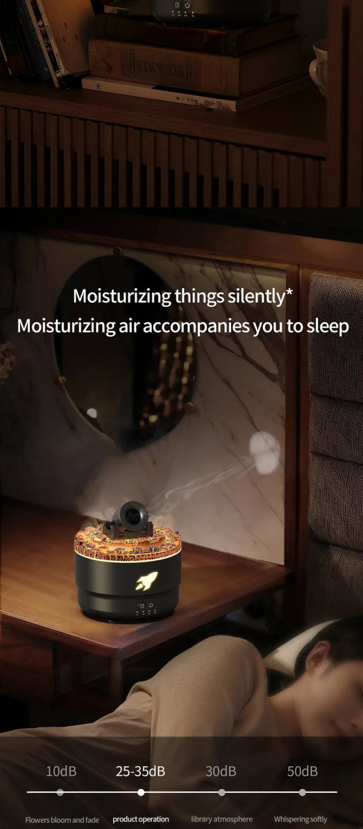 Cat Shop Boys - Simulated Artillery Fire Essential Oil Diffuser Aromatherapy Air Humidifier Home Room Small Fragrance Aroma Humidifier Diffuser