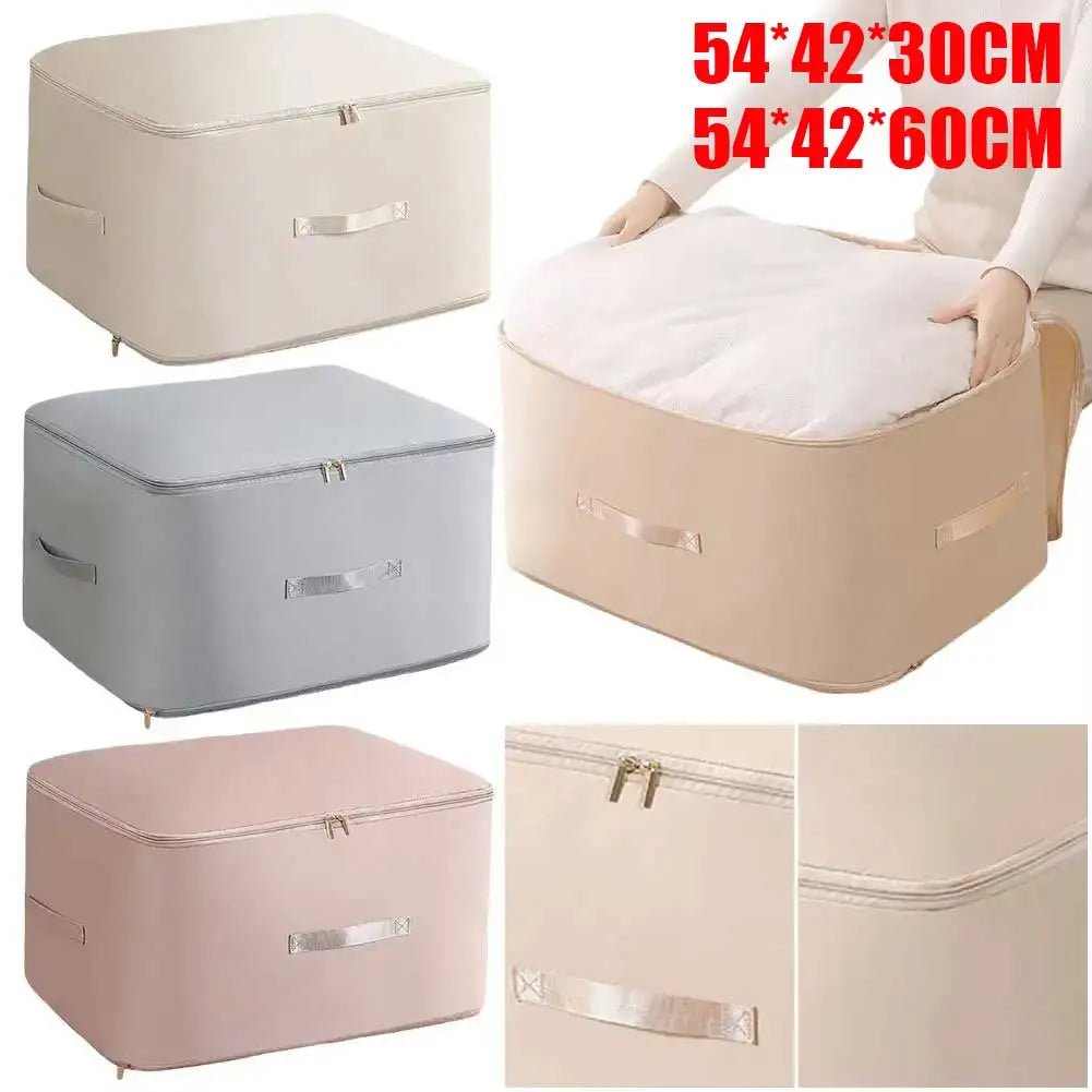 Cat Shop Boys - Space Saving Self Compression Organizer Closet Organizer Clothes Storage Bag for Comforters Bedding Blankets Clothing Pillows