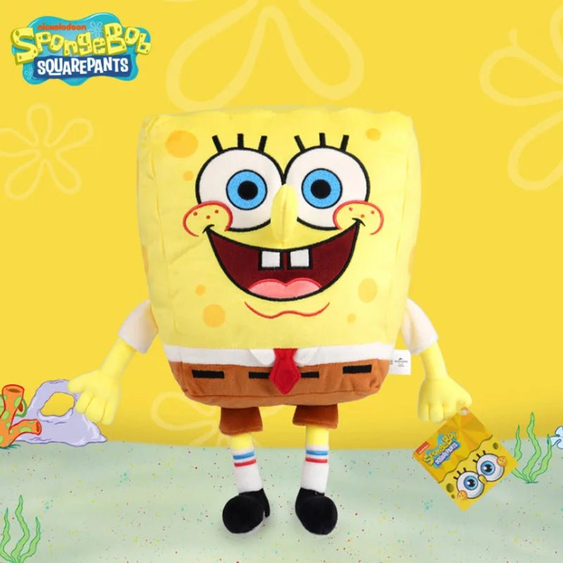 Cat Shop Boys - Spongebob Patrick Star Eugene H. Krabs Gary the Snail Plush Toy Throw Pillow Halloween Decorations Birthday Gift Boy