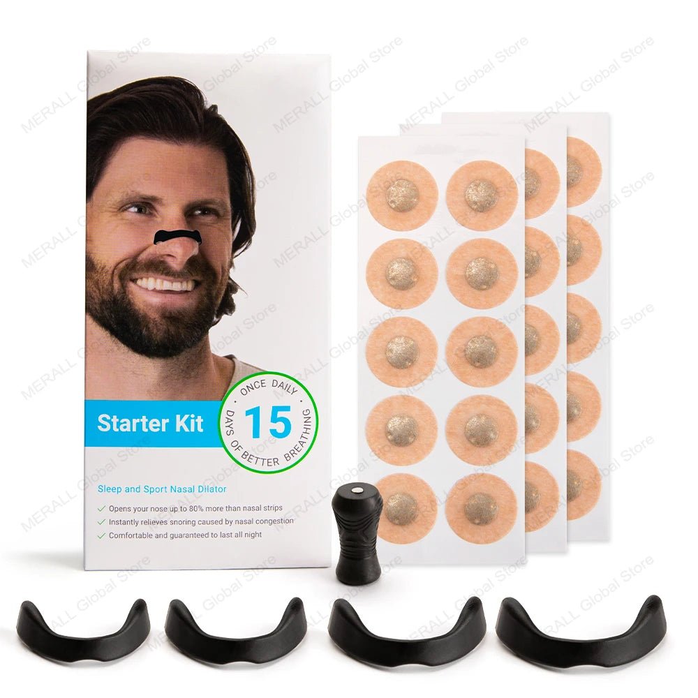 Cat Shop Boys - Sport Nasal Dilator Sleep Nasal Breathing Dilators Starter Kit Nose Breathe Strips Magnetic Nasal Strips Reduce Snoring