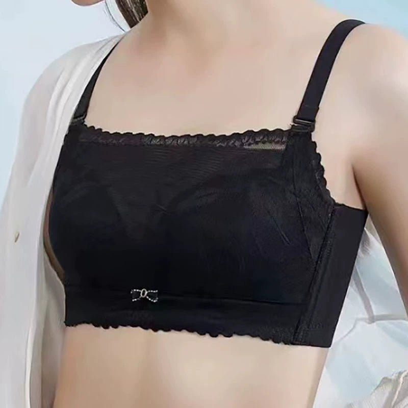 Cat Shop Boys - Spring and Summer New Arrival Medium Thin Cup Tube Top Anti - Slip Bra Plaid Seamless Accessory Breast Push up Adjustable Women's Intimates