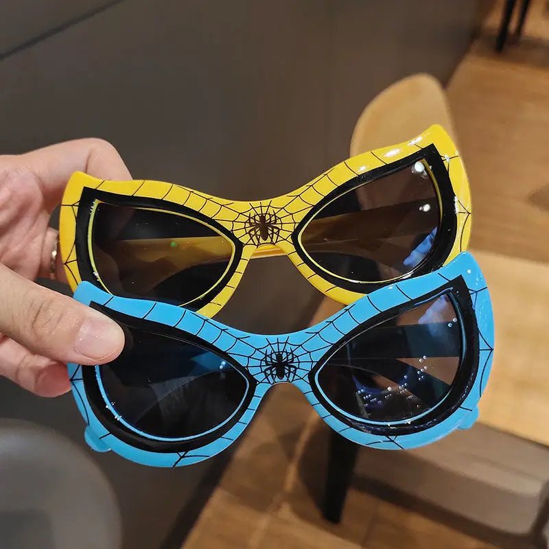 Cat Shop Boys - Sunglasses for Kids Cute Sunglass Super Hero Cartoon Glasses Personality Uv Protection Eyewear Trendy Children's Sunglasses