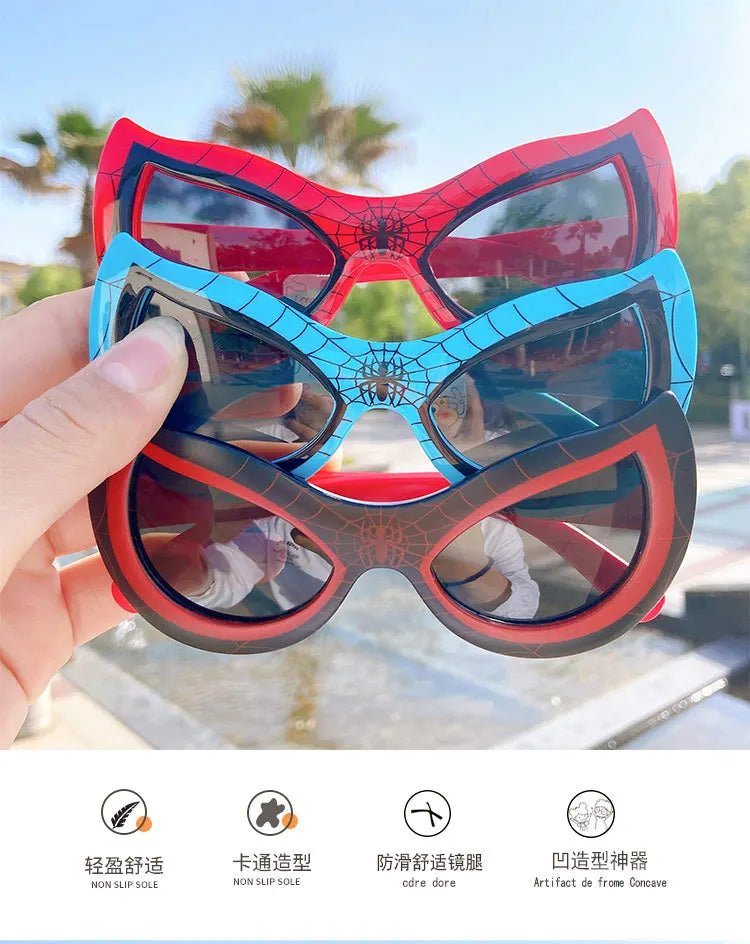 Cat Shop Boys - Sunglasses for Kids Cute Sunglass Super Hero Cartoon Glasses Personality Uv Protection Eyewear Trendy Children's Sunglasses