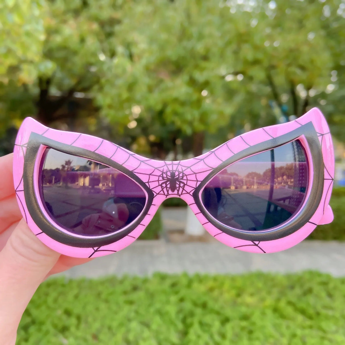 Cat Shop Boys - Sunglasses for Kids Cute Sunglass Super Hero Cartoon Glasses Personality Uv Protection Eyewear Trendy Children's Sunglasses