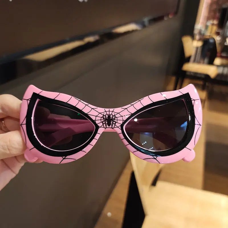 Cat Shop Boys - Sunglasses for Kids Cute Sunglass Super Hero Cartoon Glasses Personality Uv Protection Eyewear Trendy Children's Sunglasses