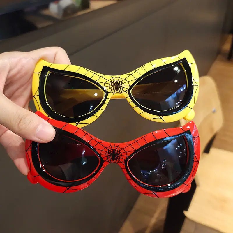 Cat Shop Boys - Sunglasses for Kids Cute Sunglass Super Hero Cartoon Glasses Personality Uv Protection Eyewear Trendy Children's Sunglasses