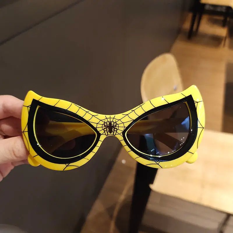 Cat Shop Boys - Sunglasses for Kids Cute Sunglass Super Hero Cartoon Glasses Personality Uv Protection Eyewear Trendy Children's Sunglasses