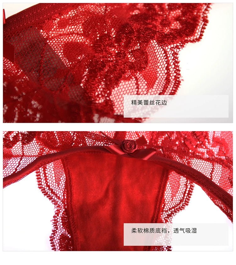 Cat Shop Boys - Supreme Seduction Women's Translucent Lace Underwear