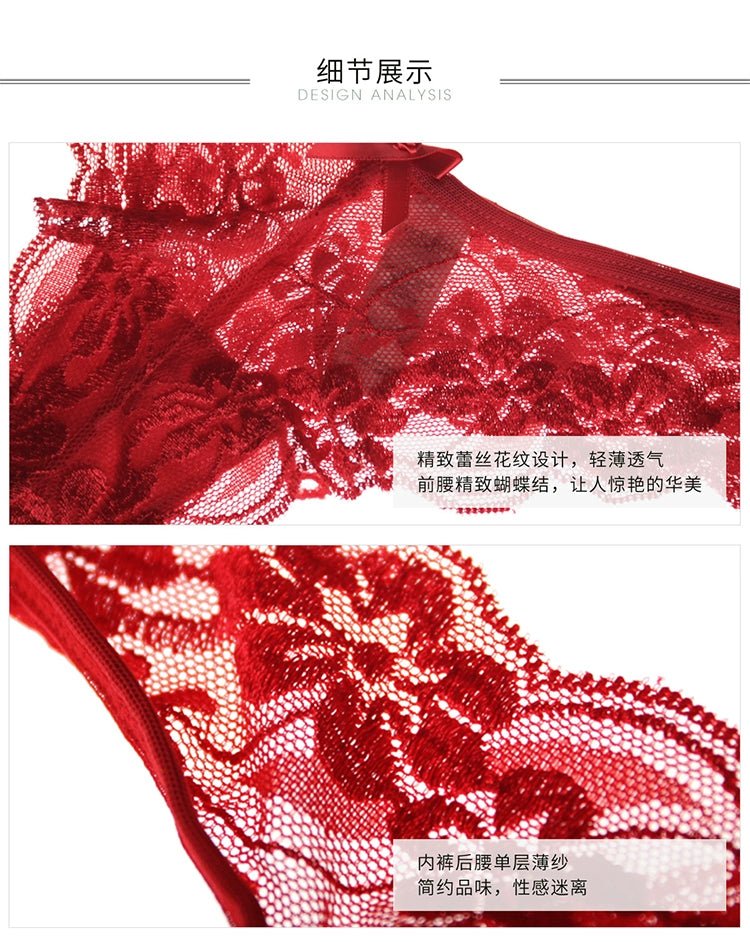 Cat Shop Boys - Supreme Seduction Women's Translucent Lace Underwear