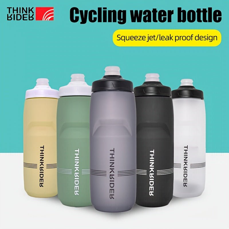 Cat Shop Boys - ThinkRider 20.96oz/25.36oz Bicycle Bottle, MTB Road Bike Water Bottle, Outdoor Sports Plastic Portable Large Capacity