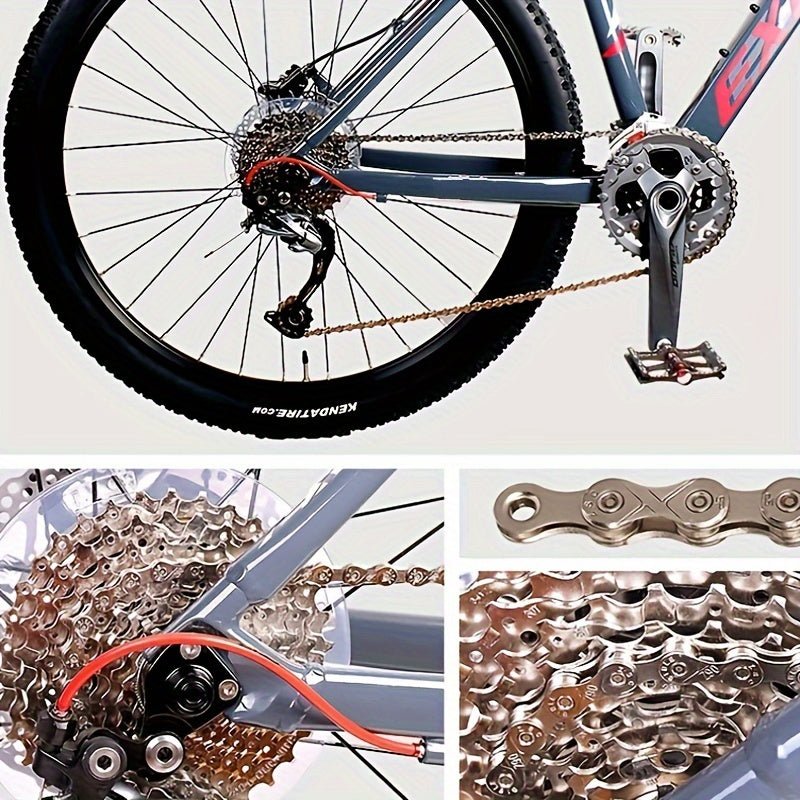 Cat Shop Boys - TOOPRE Ultralight Bicycle Chain - 116 Links for MTB, Road, and Folding Bikes - Compatible with 8S - 12S Speeds - Smooth and Durable Riding Experience