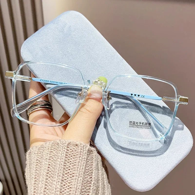 Cat Shop Boys - Trendy Fashionable Reading Glasses Women Anti Blue Light Presbyopia Eyewear High - definition Unisex Transparent Frame Eyeglasses