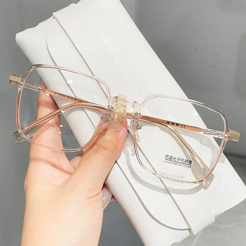 Cat Shop Boys - Trendy Fashionable Reading Glasses Women Anti Blue Light Presbyopia Eyewear High - definition Unisex Transparent Frame Eyeglasses