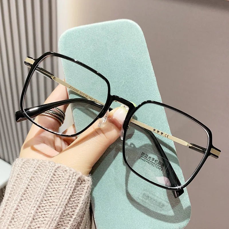 Cat Shop Boys - Trendy Fashionable Reading Glasses Women Anti Blue Light Presbyopia Eyewear High - definition Unisex Transparent Frame Eyeglasses