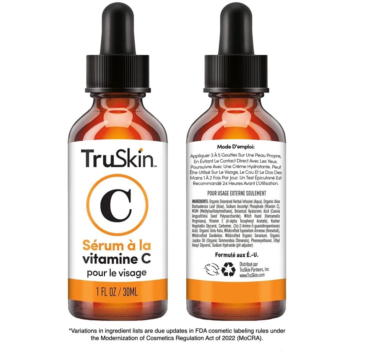 Cat Shop Boys - TruSkin Vitamin C Serum – Anti Aging Facial Serum with Vitamin C, Hyaluronic Acid, Vitamin E – Brightening Serum – Even Skin Tone, Improve Appearance of Dark Spots, Fine Lines & Wrinkles, 1 Fl Oz