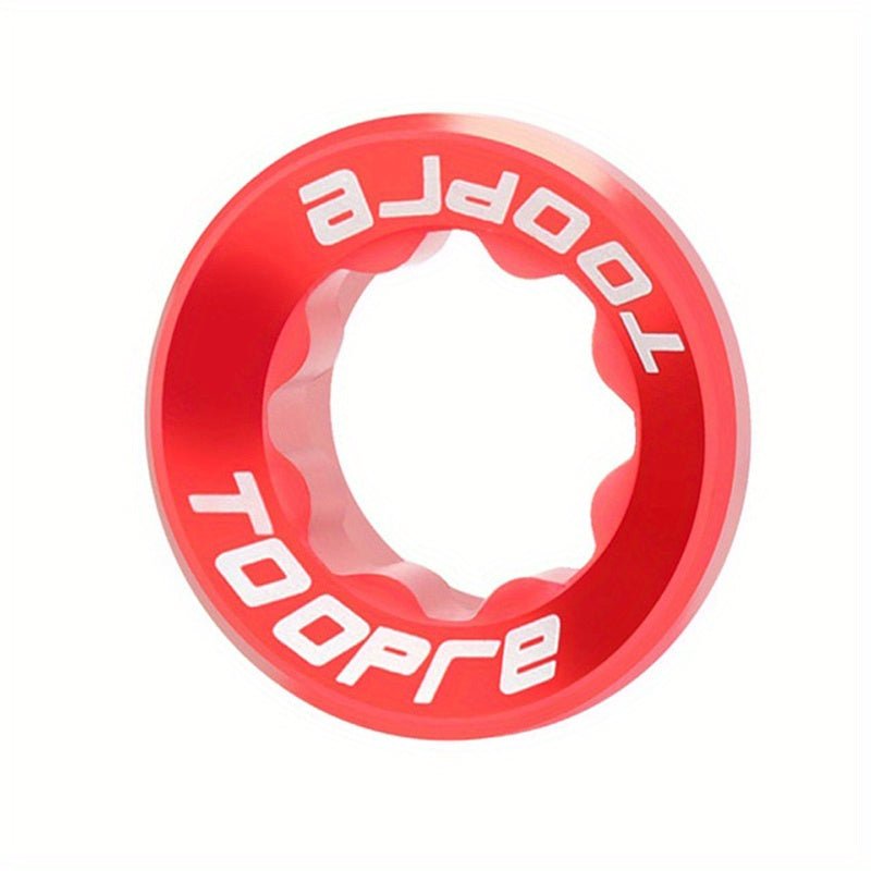 Cat Shop Boys - Upgrade Your Bike with TOOPRE's Colorful Aluminum Alloy Crank Cover Screw - Perfect for Repairing BB Central Axis Cranks!