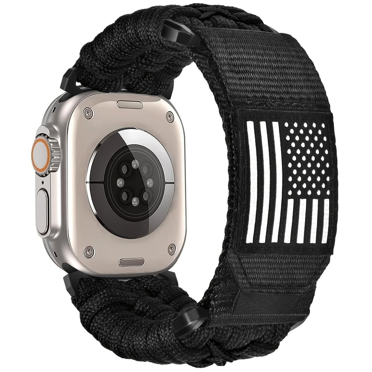 Cat Shop Boys - V - MORO Adjustable Nylon Sport Loop Band for Apple Watch - Breathable, Rugged Strap Compatible with 42mm to 49mm Models, Perfect for Men & Women