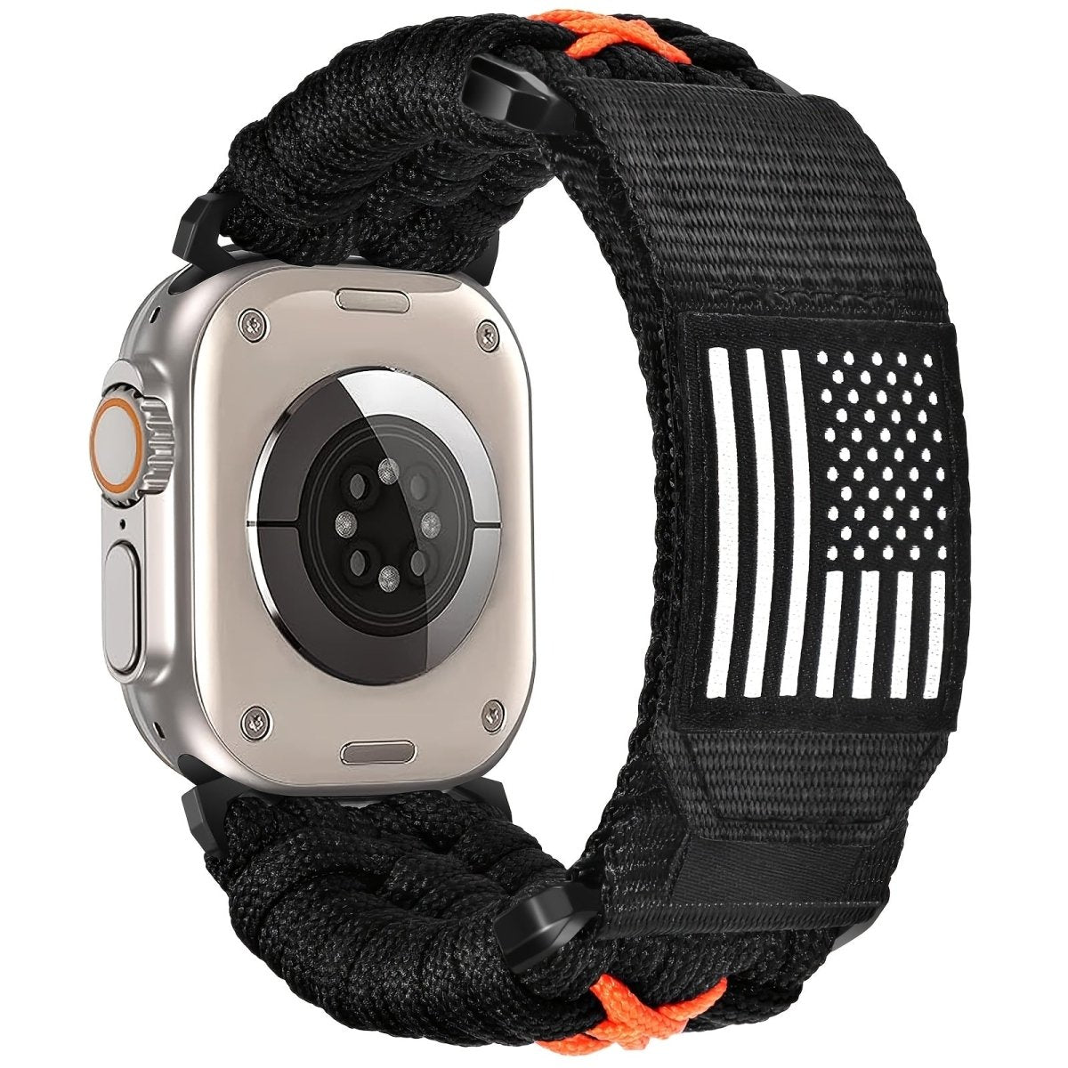 Cat Shop Boys - V - MORO Adjustable Nylon Sport Loop Band for Apple Watch - Breathable, Rugged Strap Compatible with 42mm to 49mm Models, Perfect for Men & Women