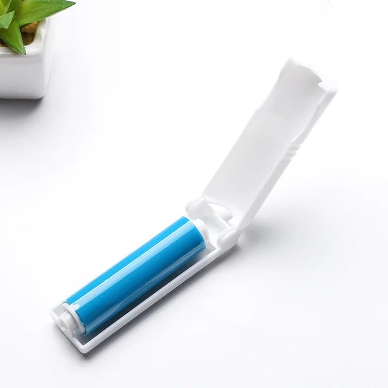 Cat Shop Boys - Washable Clothes Hair Sticky Roller Reusable Portable Home Clean Pet Hair Remover Sticky Roller Carpet Bed Sofa Dust Collector