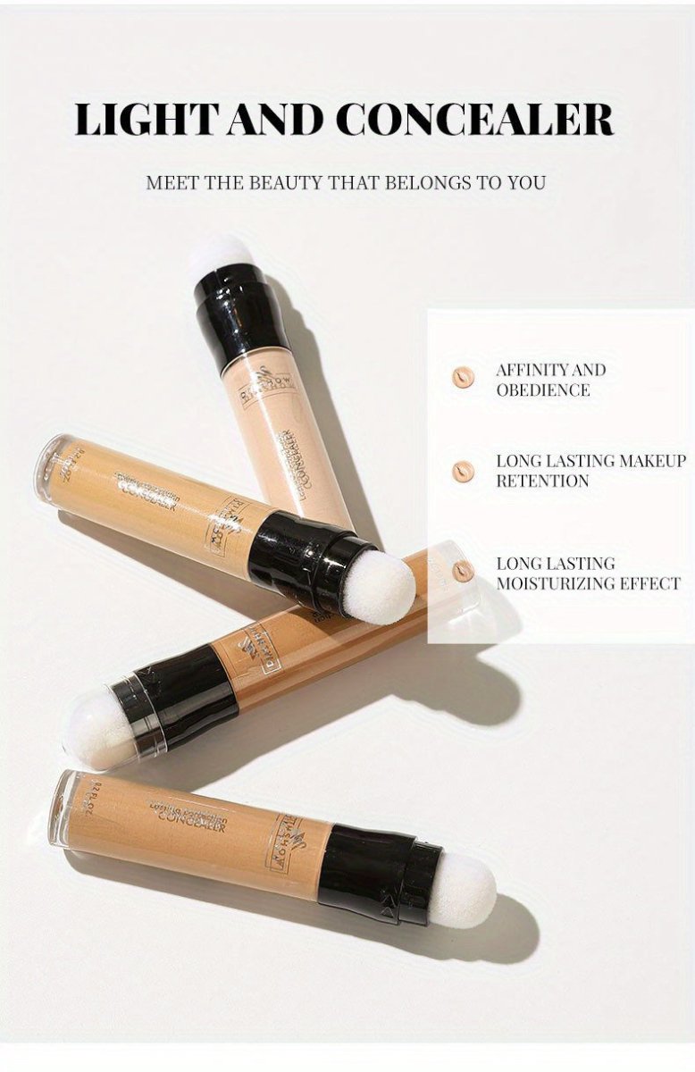 Cat Shop Boys - Waterproof 4 - Color Concealer Pen - Oil Control, Dark Circle Coverage, Acne Covering, Contouring Stick